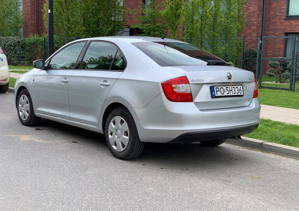 Skoda RAPID cena 23900 przebieg: 156366, rok produkcji 2013 z Kalety małe 79